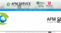 Desktop Screenshot of afmservice.it